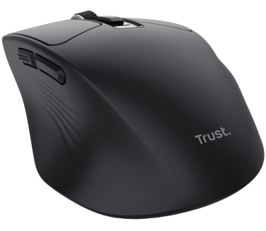 Trust Niven Draadloze Muis - Multi-device muis – USB en Bluetooth verbinding – 3200 DPI – Zwart