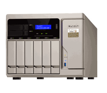 QNAP TS-877 (Ryzen 7-1700, 16GB ram)
