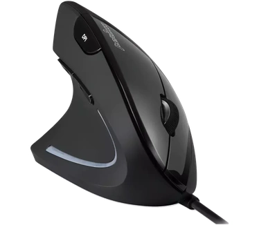 Perixx PERIMICE-513 L, Ergonomic mouse, for left-handers, vertical