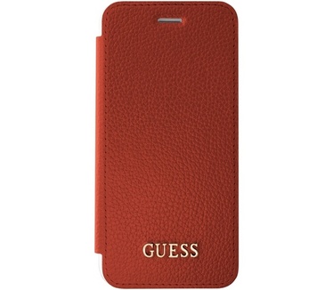Guess IriDescent Book Case voor Apple iPhone 7 (4,7") - Rood Rood