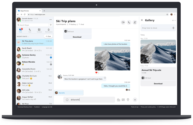 Skype Web