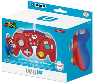 Hori Super Smash Bros Controller (Mario) Rood