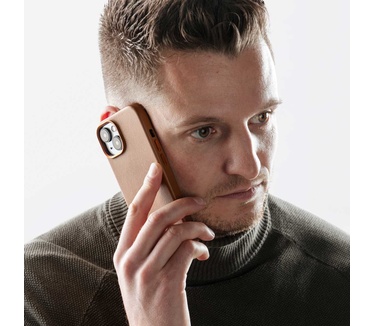 Accezz MagSafe Leather Backcover Samsung Galaxy S26 - Sienna Brown