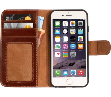 Mobiparts Excellent Wallet Case 2.0 Apple iPhone 6, iPhone 6S Oaked Cognac