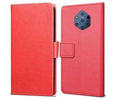 qMust Nokia 9 PureView Wallet Hoesje Rood