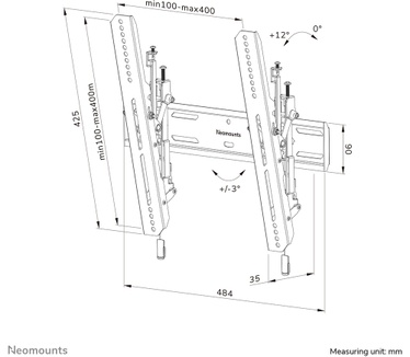 Neomounts WL35S-850BL14