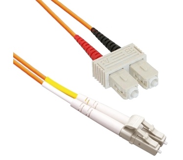 Eeconn Glasvezel Patchkabel, 50/125 (OM2), LC - SC, Duplex, 3m