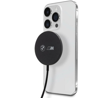 BMW M Draadloos Magnetisch Laadstation (15W) - Zwart