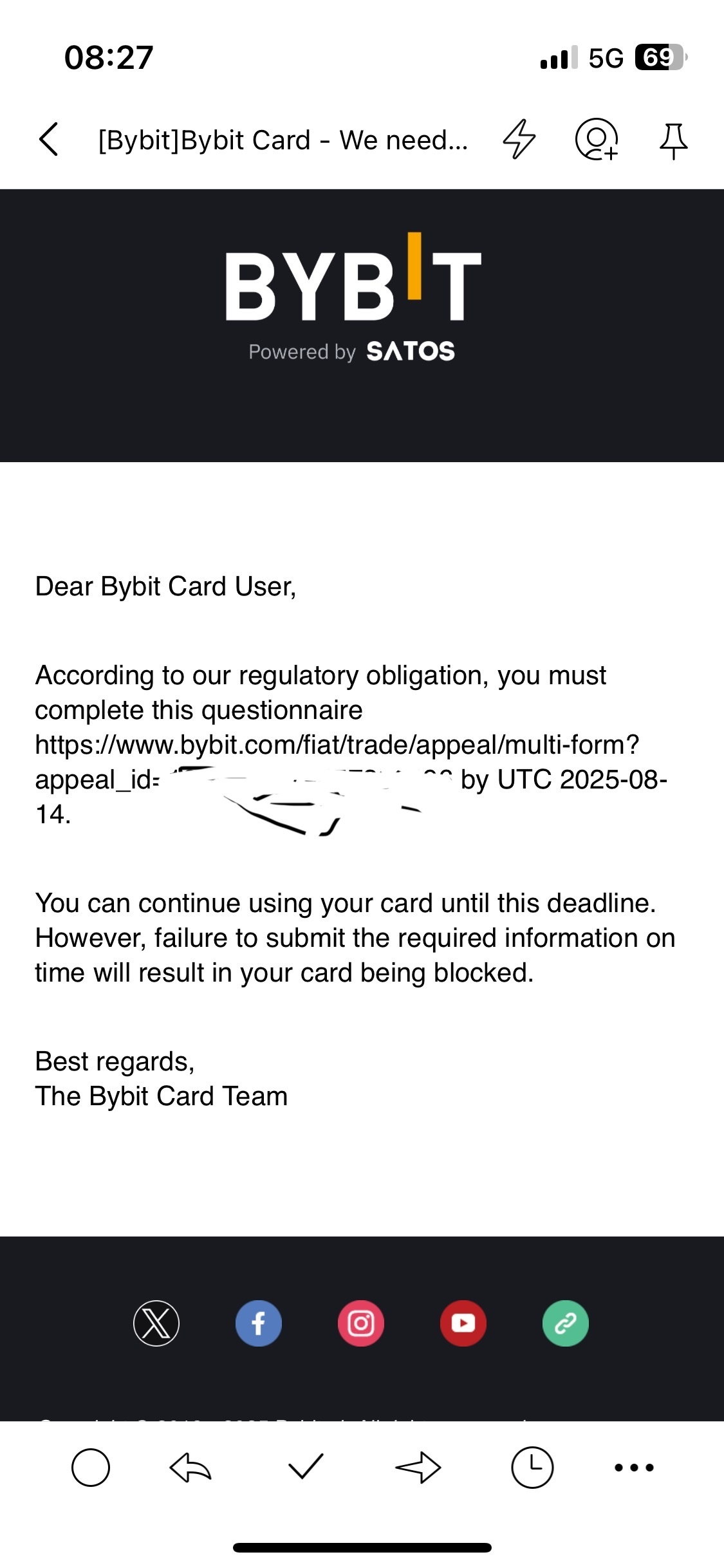 Bybit Card Topic - Cryptocurrencies - GoT