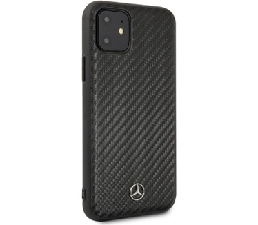 Mercedes-Benz Carbon Hard Case - Apple iPhone 11 (6.1'') - Zwart  Zwart