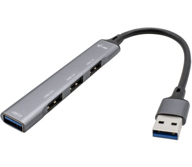 i-tec USB 3.0 Metal HUB 1x USB 3.0 + 3x USB 2.0