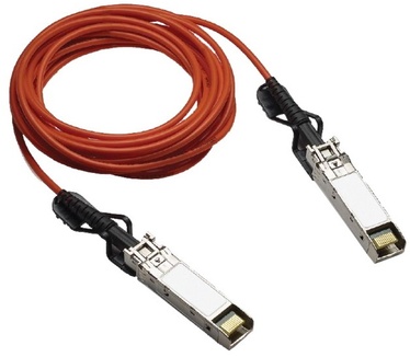 Aruba 10G SFP+ naar SFP+ DAC kabel 7m Aluminium, Rood