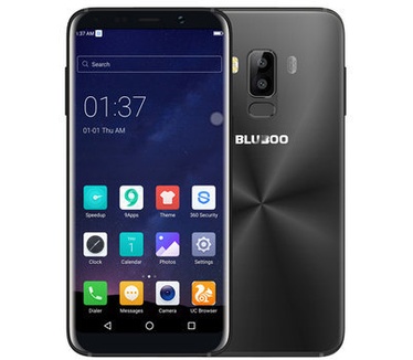 Bluboo S8 Blauw, Zwart