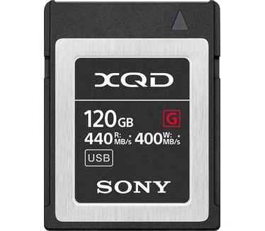 Sony Professionele XQD G-serie 120 GB geheugenkaart (QD-G120F)