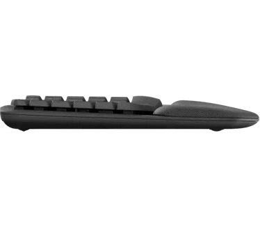 Logitech Wave Keys draadloos ergonomisch toetsenbord - Grafiet, Pan Nordic QWERTY indeling