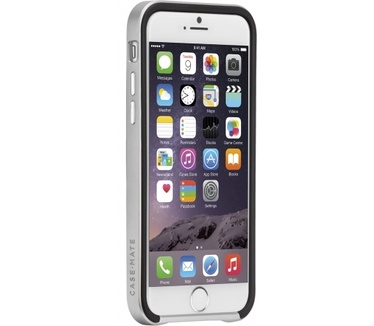 Case-Mate Apple iPhone 6 Slim Tough Case Black/Silver