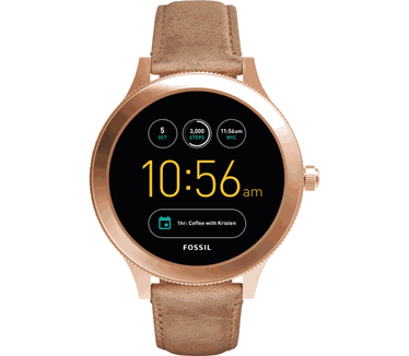 Fossil Q Venture FTW6005 Rosé Goud (Bruin)