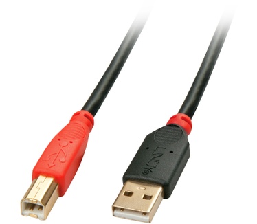 Lindy USB A/USB B 15m