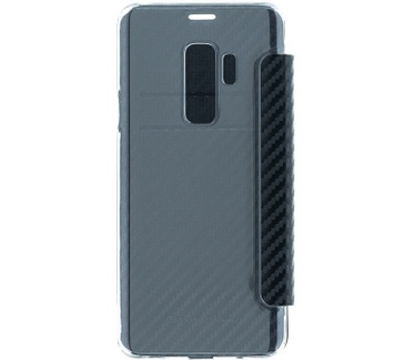 Mercedes-Benz Dynamic Carbon Case Samsung Galaxy S9 Plus - Zwart  Zwart