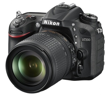 Nikon D7200 + AF-S DX NIKKOR 18-105mm G ED VR Zwart