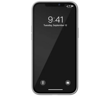 Diesel Silicone Back Case Apple iPhone 12/12 Pro (6.1") - Wit Wit
