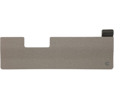Contour Design The Extended wrist rest, Light grey fabric