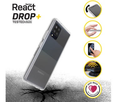 Otterbox React Series voor Samsung Galaxy A42 5G, transparant - Geen retailverpakking