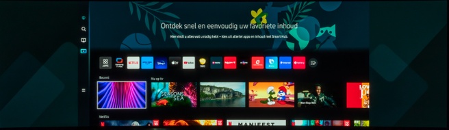 Samsung Odyssey OLED G9 G95SC - Tizen-interface
