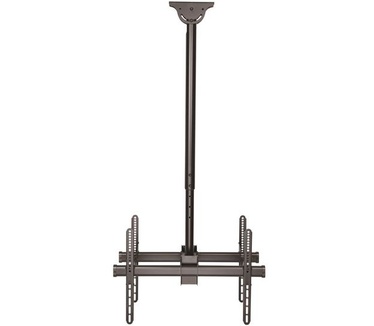 Startech.com Plafond TV beugel voor twee back-to-back schermen 1m tot 1,5m stang