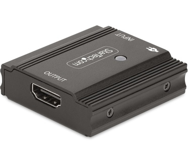 Startech.com 10m 8K 60Hz HDMI Signaal Booster, Actieve HDMI 2.1 Inline Repeater en Video Signaal Versterker tot 8K 60Hz/4K 144Hz, Compacte HDMI Kabel Verlenger, HDMI Extender/Amplifier