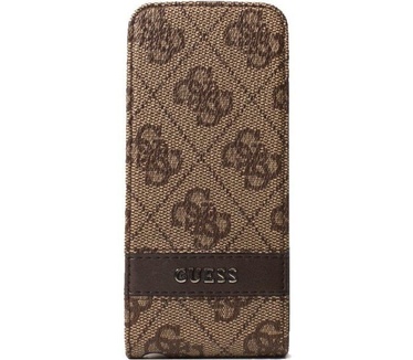 Guess Apple iPhone 5 / 5S / SE Originele Flipcase hoesje - Bruin