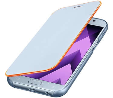Samsung Galaxy A5 (2017) Neon Flip Cover Blauw