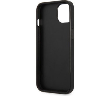 Karl Lagerfeld Monogram Plaque Back Case - Apple iPhone 13 Zwart Zwart
