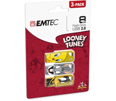 Emtec M750 Looney Toons - Daffy Duck 8GB Geel