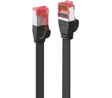 Lindy RJ45 Cat.6 U/FTP 1m Zwart