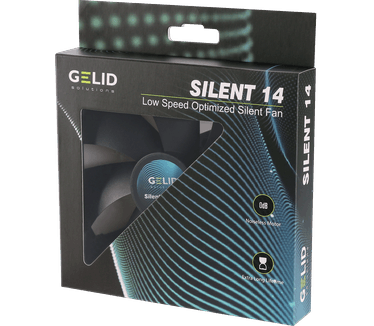 Gelid Solutions Silent 14 - Black, 140mm