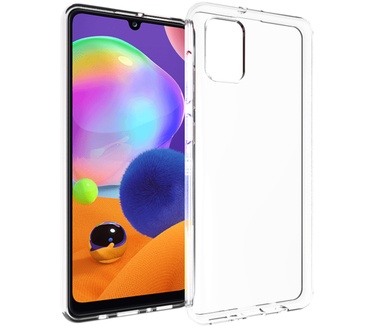 Accezz Clear Backcover (Galaxy A31) Transparant