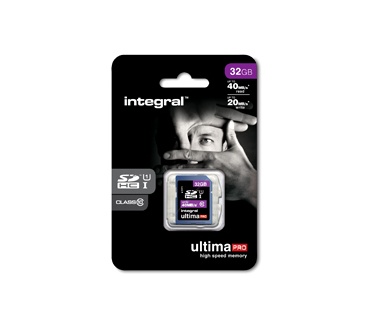 Integral UltimaPro 32GB SDHC card - class 10