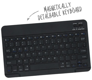 Accezz AZERTY Bluetooth Keyboard Bookcase Samsung Galaxy Tab A8