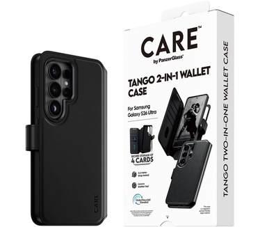 PanzerGlass CARE™ by PanzerGlass® Tango 2-in-1 Wallet Case w. Qi Samsung Galaxy S26 Ultra