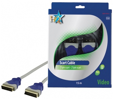 HQ Products 15m SCART M/M