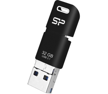Silicon Power 32GB Mobile C50 32GB Zwart