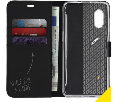 Accezz Wallet Softcase Bookcase Samsung Galaxy Xcover Pro - Zwart (Galaxy Xcover Pro) Zwart
