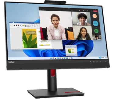 Lenovo ThinkCentre Tiny-In-One 24 Gen 5 (zonder touch) Zwart
