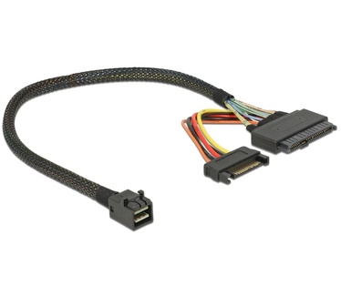 Delock 0.3m, SFF-8643/U.2 SFF-8639 + SATA