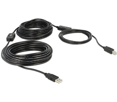 Delock 20m, USB2.0-A - USB2.0-B