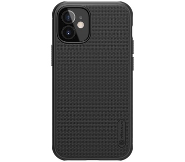 Nillkin Frosted Shield Hard Case - iPhone 12 Mini (5.4") - Zwart Zwart