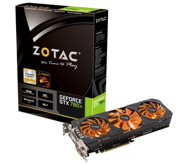 Zotac GeForce GTX 780 Ti 3GB OC