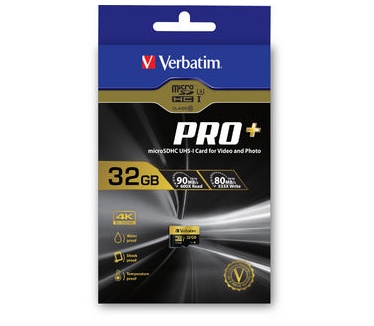 Verbatim Pro+ Micro SDHC 32GB