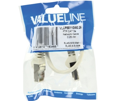 ValueLine 0.25m Cat5e FTP